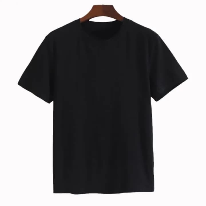 Kaos Polos Hitam
