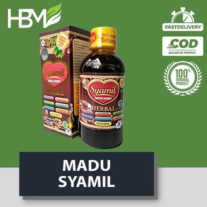 DISTRIBUTOR SUPLIER GROSIR MADU SYAMIL FAMILY 200 ML SYAMIL HERBAL