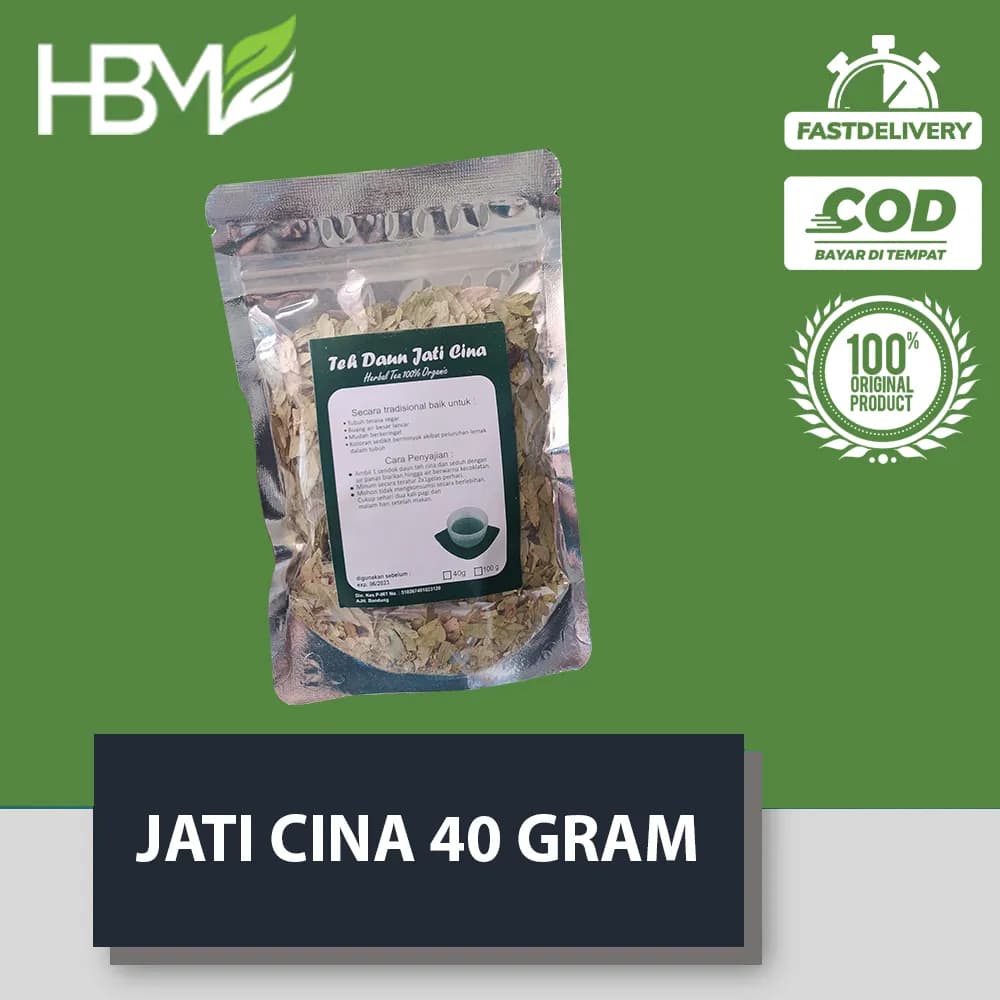 DISTRIBUTOR SUPLIER GROSIR TEH JATI CINA AJH 40 GRAM