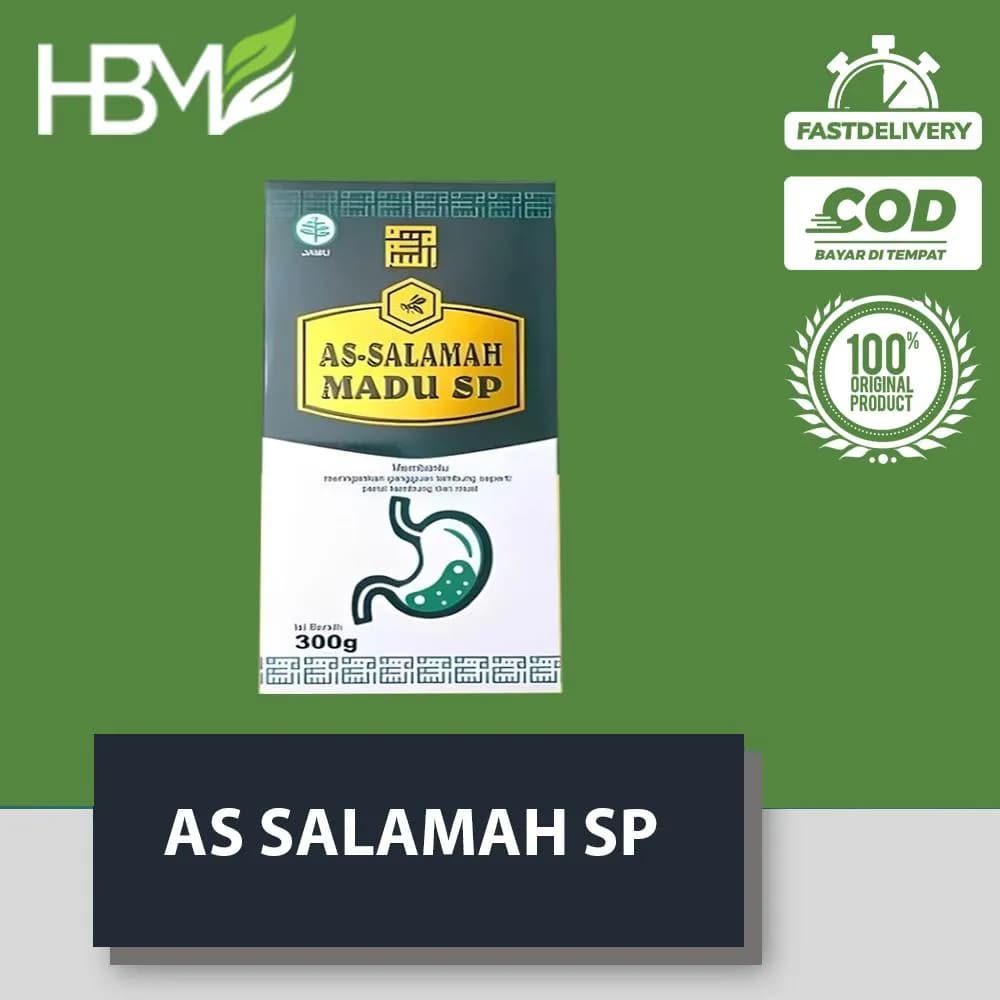 DISTRIBUTOR SUPLIER GROSIR MADU AS SALAMAH SP SPESIAL PENCERNAAN MADU LAMBUNG MADU MAAG