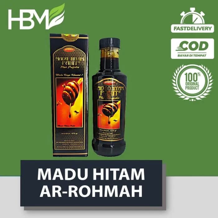 DISTRIBUTOR SUPLIER GROSIR MADU HITAM PAHIT AR ROHMAH