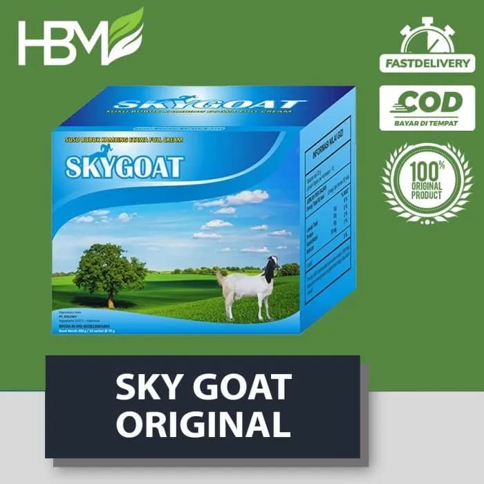DISTRIBUTOR SUPLIER GROSIR SUSU KAMBING SKYGOAT MURAH